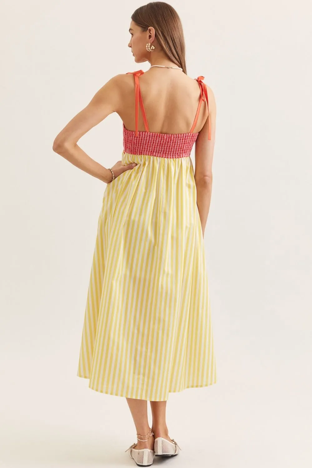 Weekend on the Coast Midi Dress sold by Brightside Boutique product image thumbnail 4