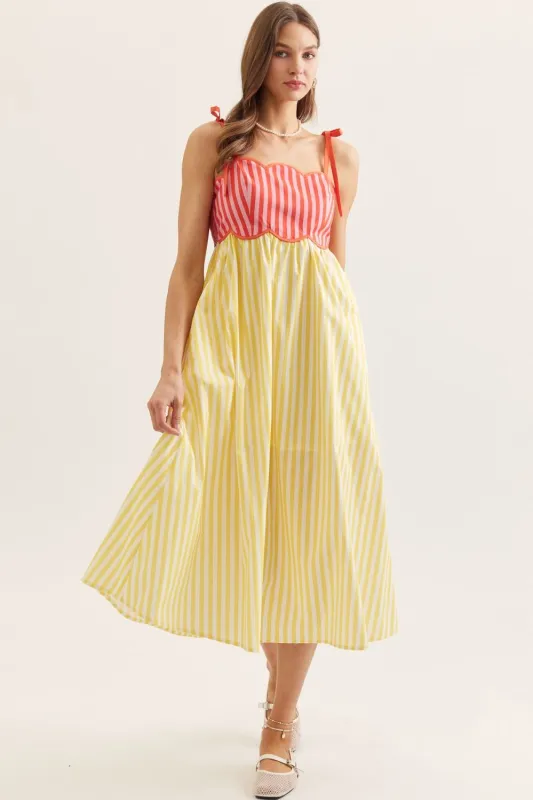 Weekend on the Coast Midi Dress made by entro