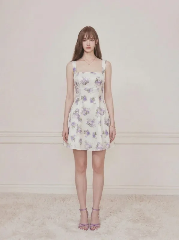 Moonlit Lilac Mini Dress made by Lena