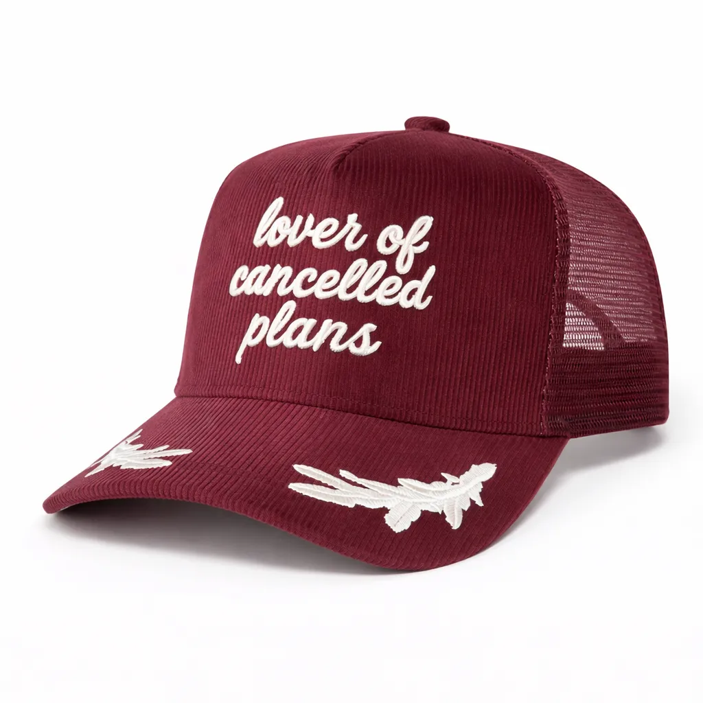 Lover Of Cancelled Plans Trucker Hat sold by Brightside Boutique product image thumbnail 2