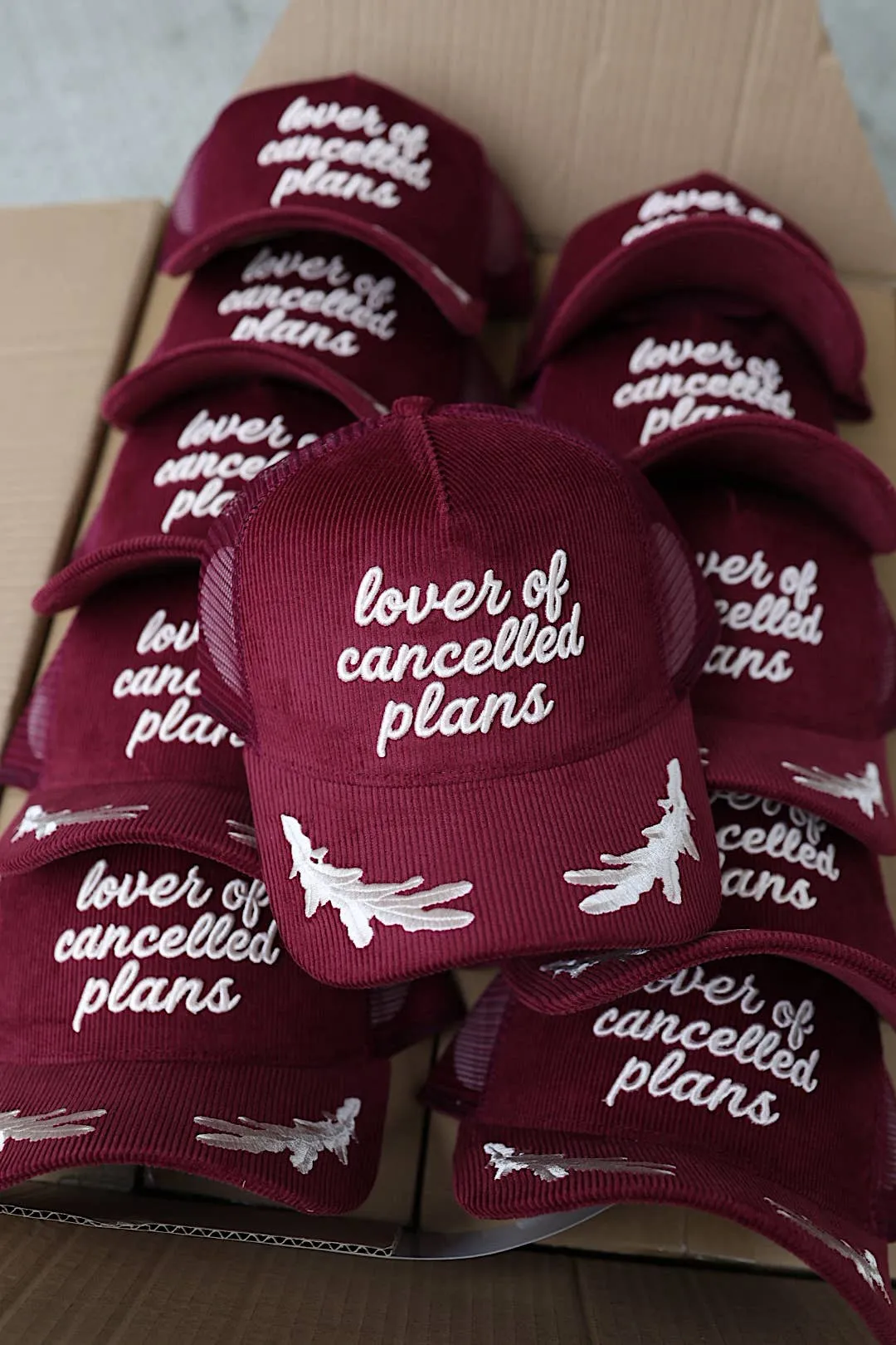 Lover Of Cancelled Plans Trucker Hat sold by Brightside Boutique product image thumbnail 4