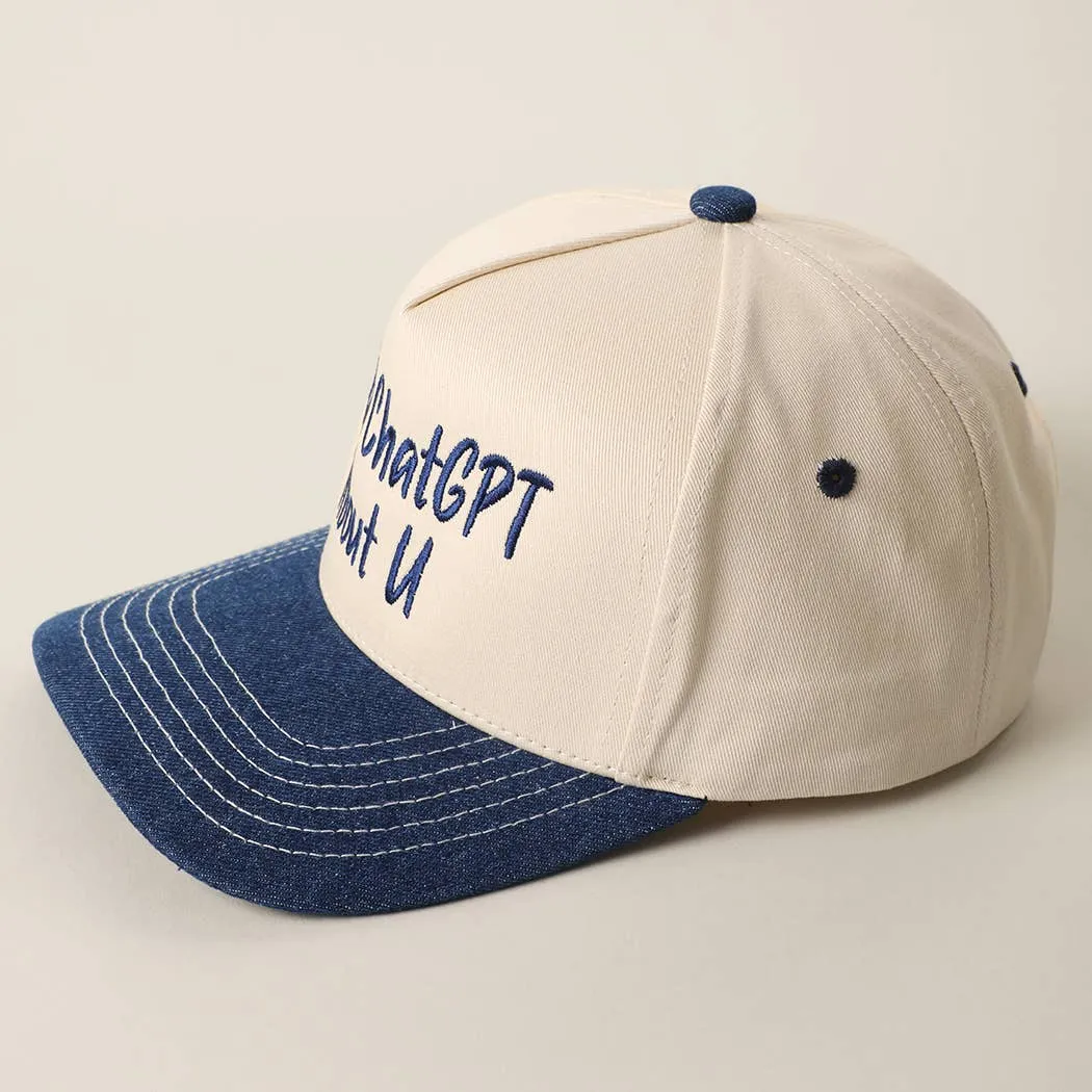 I Told ChatGPT About U Snapback sold by Brightside Boutique product image thumbnail 4