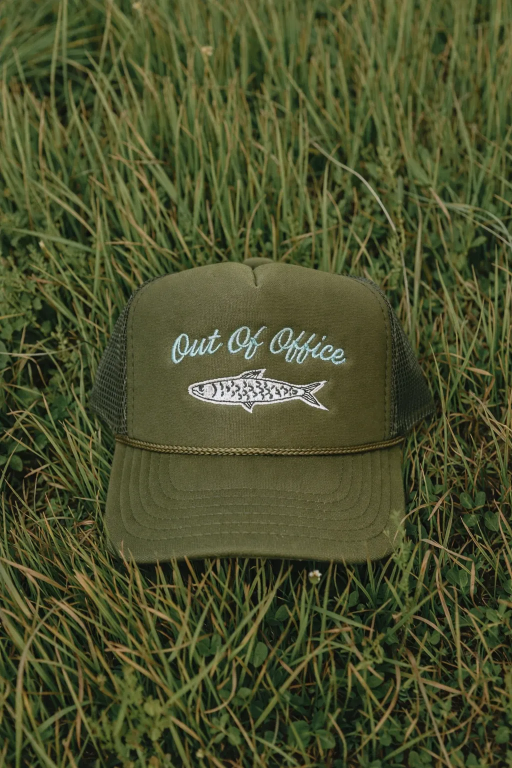 Out Of Office Trucker Hat sold by Brightside Boutique product image thumbnail 3