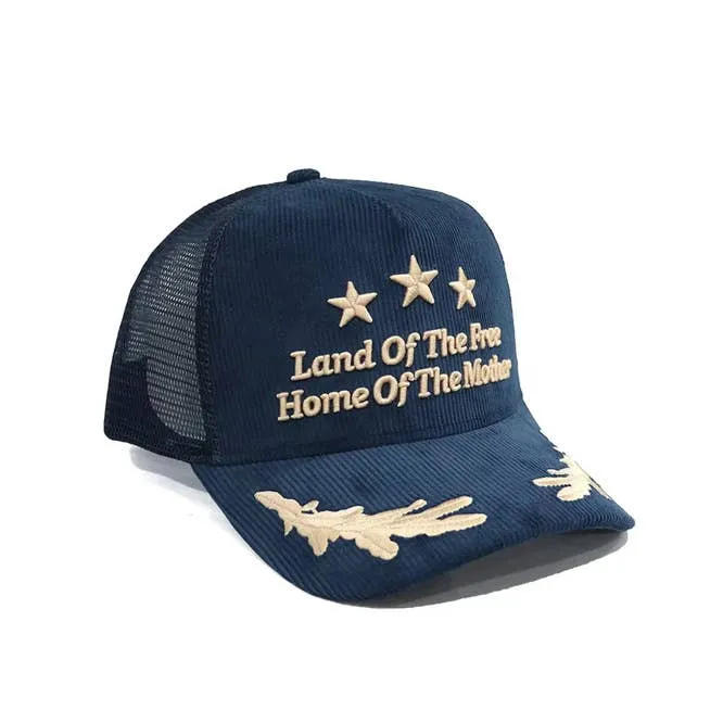 Land Of The Free Home Of The Mother Trucker Hat sold by Brightside Boutique product image thumbnail 2