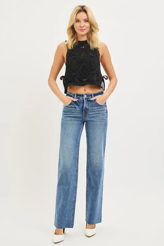 TrueFit Straight Leg Jeans made by Risen