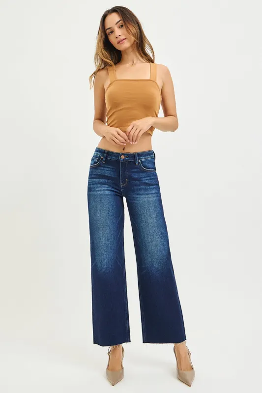 Willow Straight Crop Jeans made by Risen
