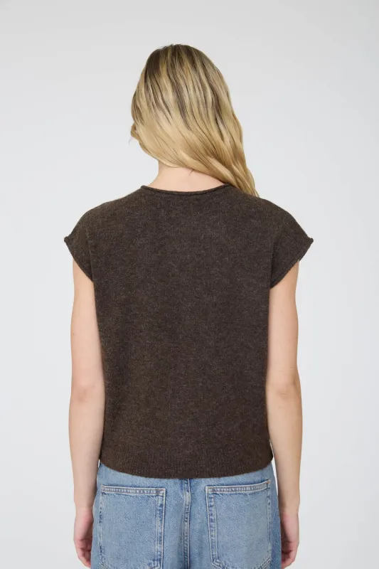 Layer Me Softly Sleeveless Vest made by Blu Pepper
