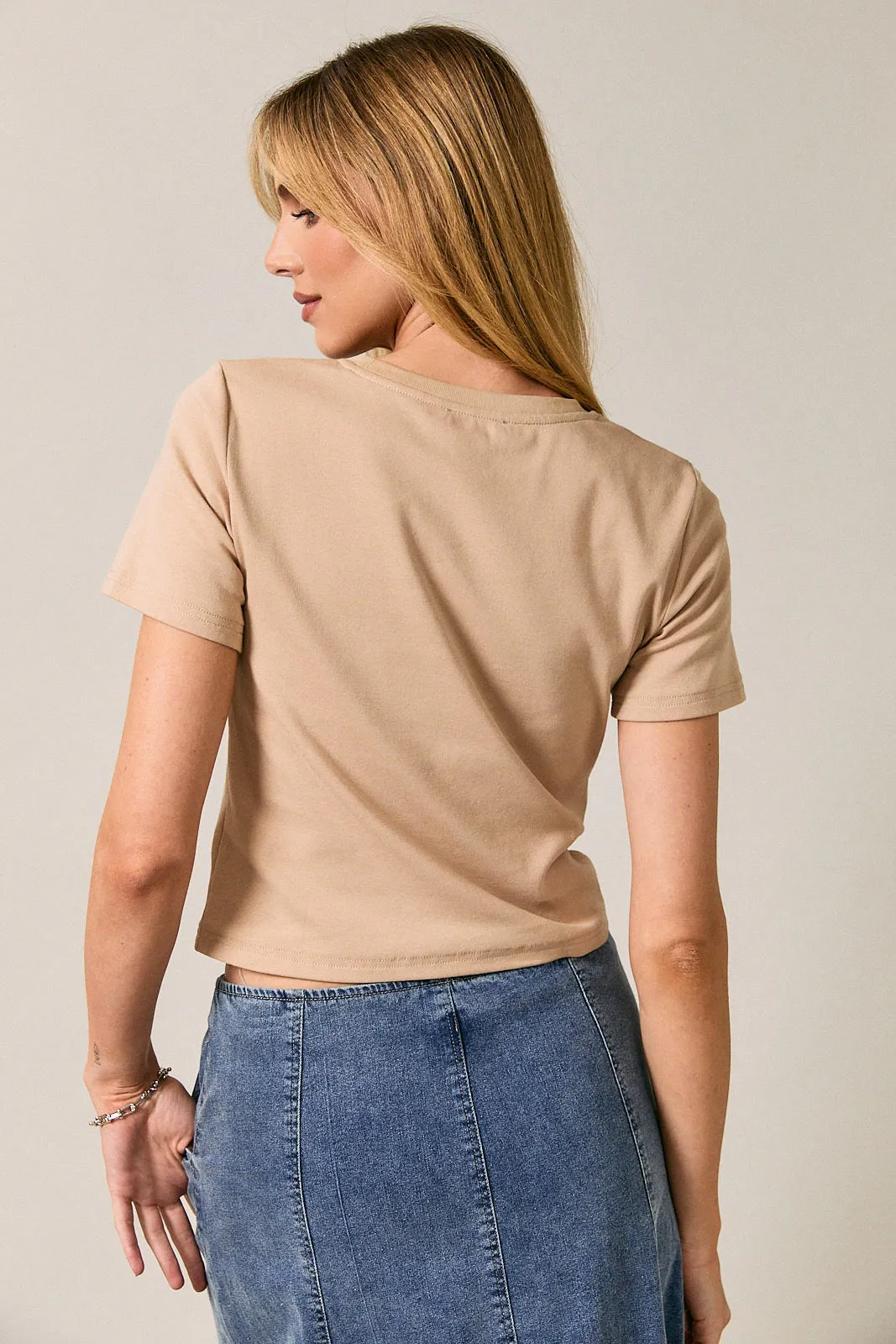 Tipsy Cowgirl Tee sold by Brightside Boutique product image thumbnail 2