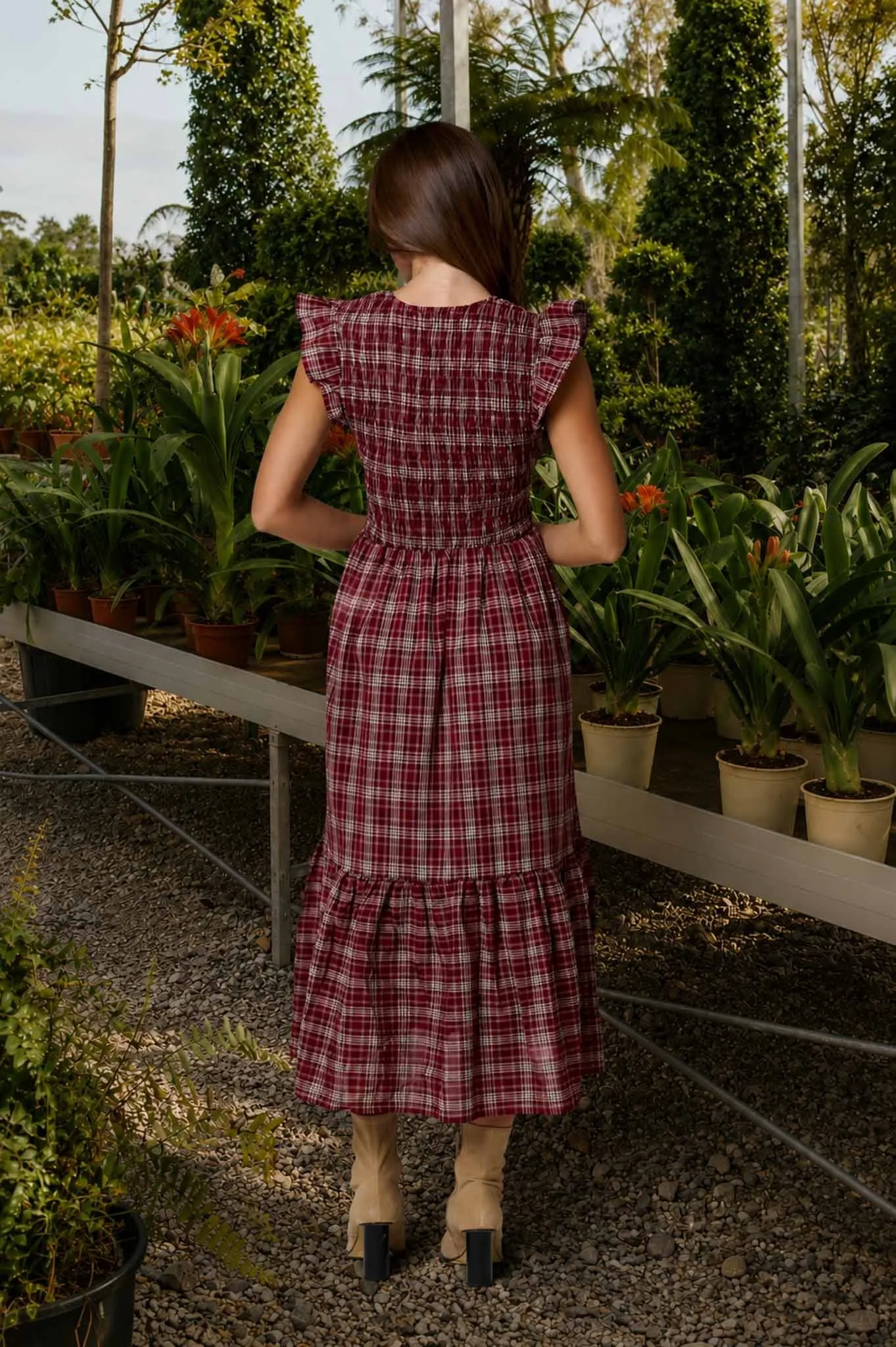 The Scarlett Midi Dress sold by Brightside Boutique product image thumbnail 3