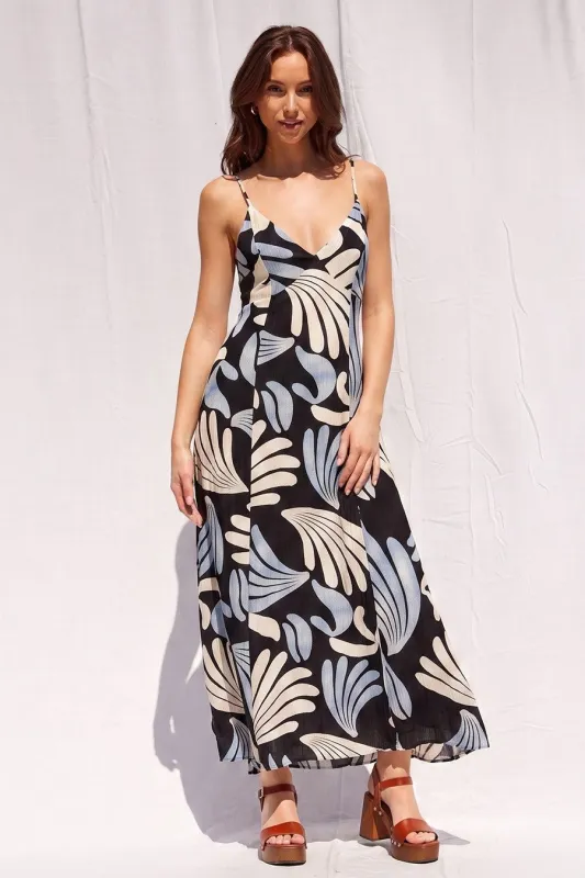 The October Rose Maxi Dress made by ILLA ILLA