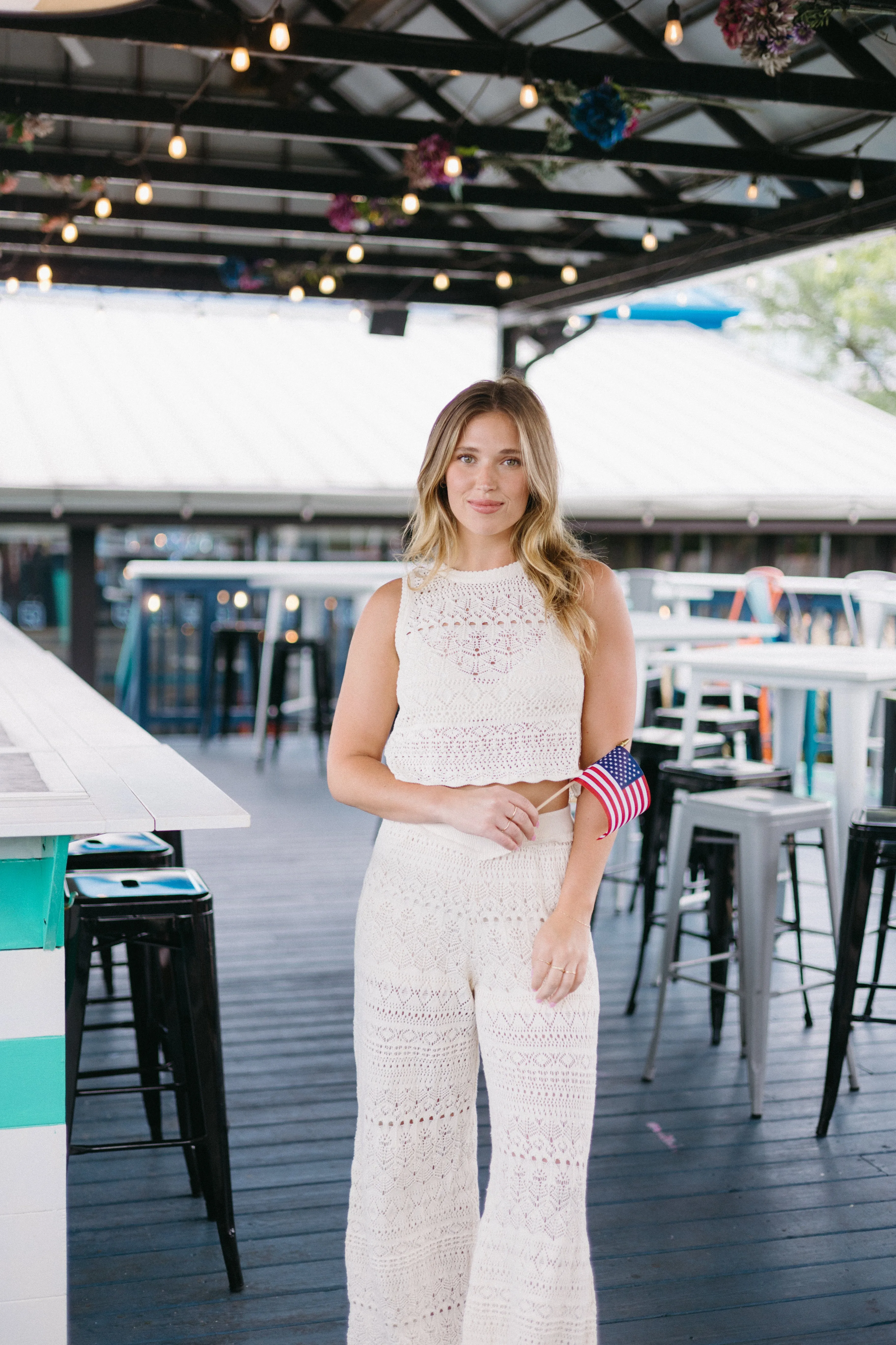 Out The Door Crochet Pant sold by Brightside Boutique product image thumbnail 5