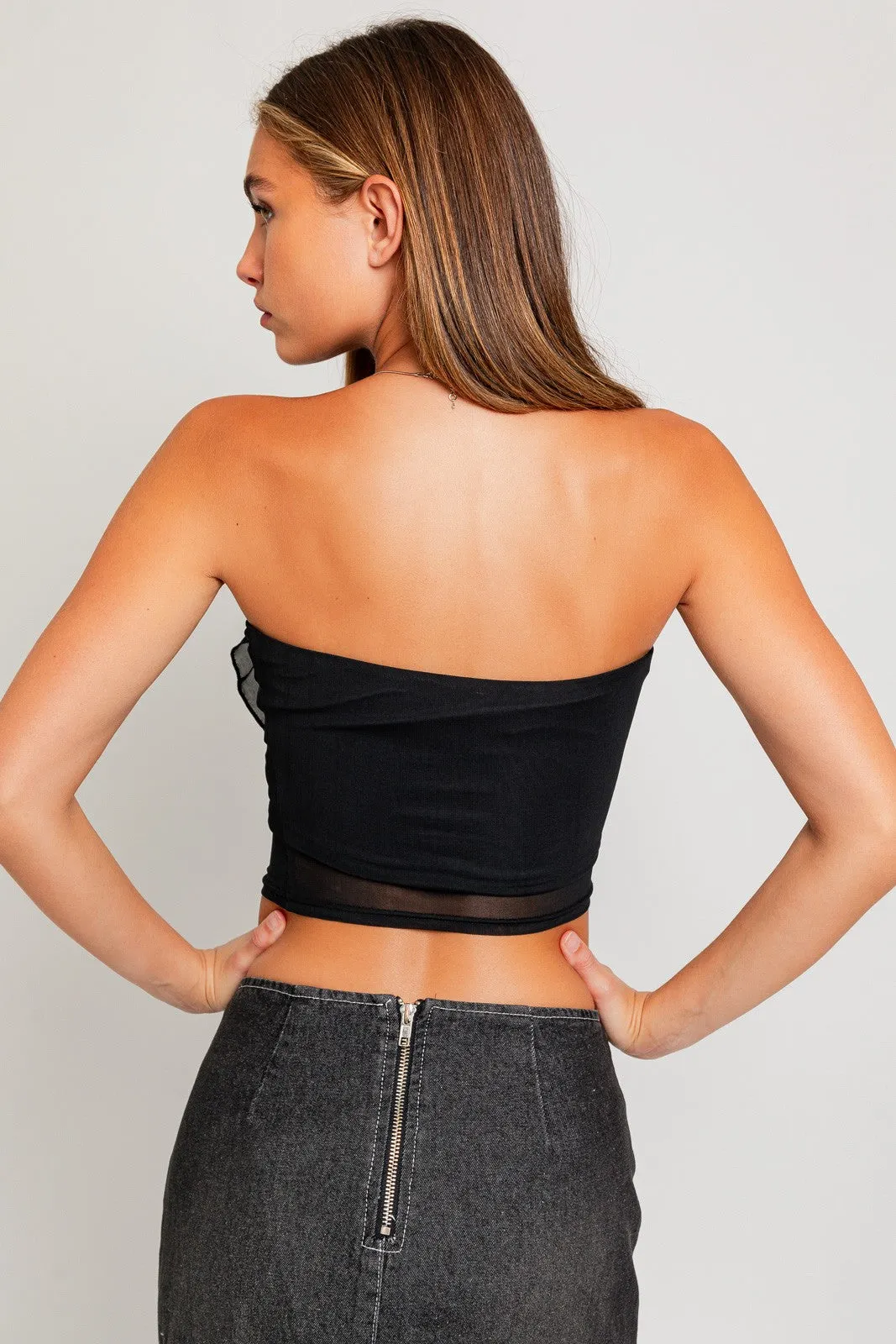 Saturday Night Strapless Top sold by Brightside Boutique product image thumbnail 5