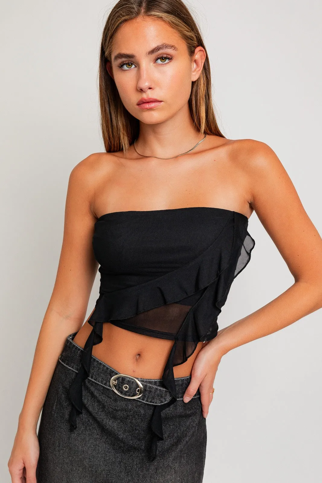 Saturday Night Strapless Top sold by Brightside Boutique product image thumbnail 3