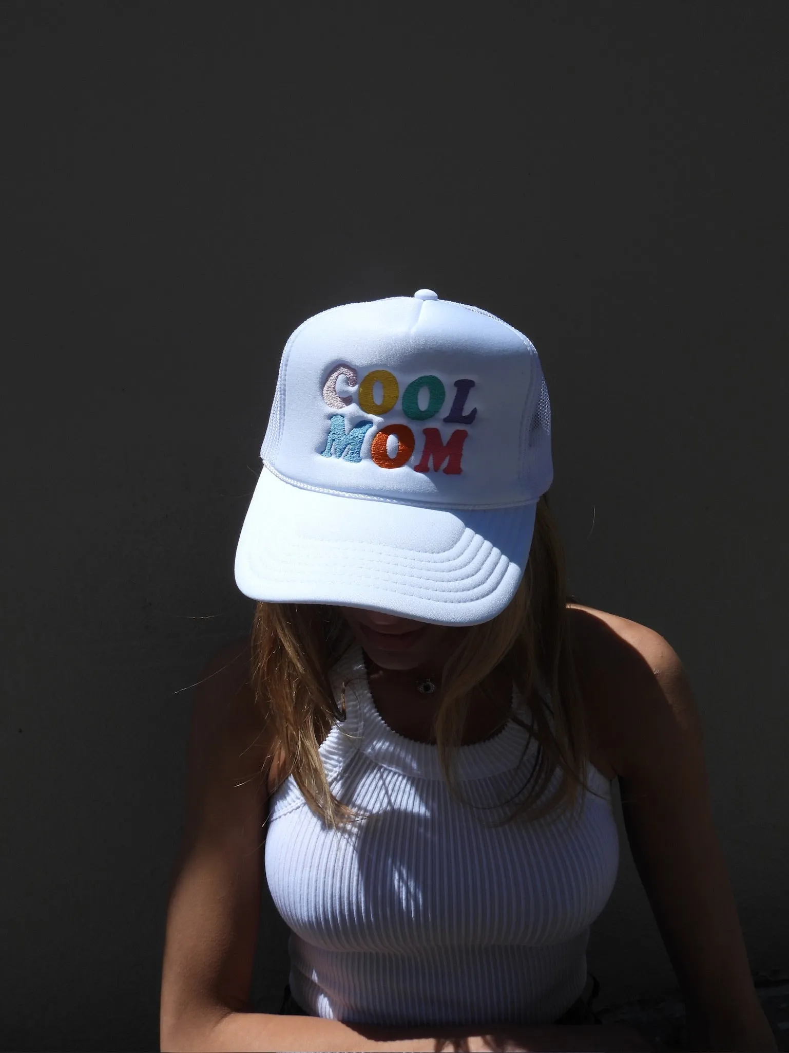 Cool Mom Trucker Hat sold by Brightside Boutique product image thumbnail 3