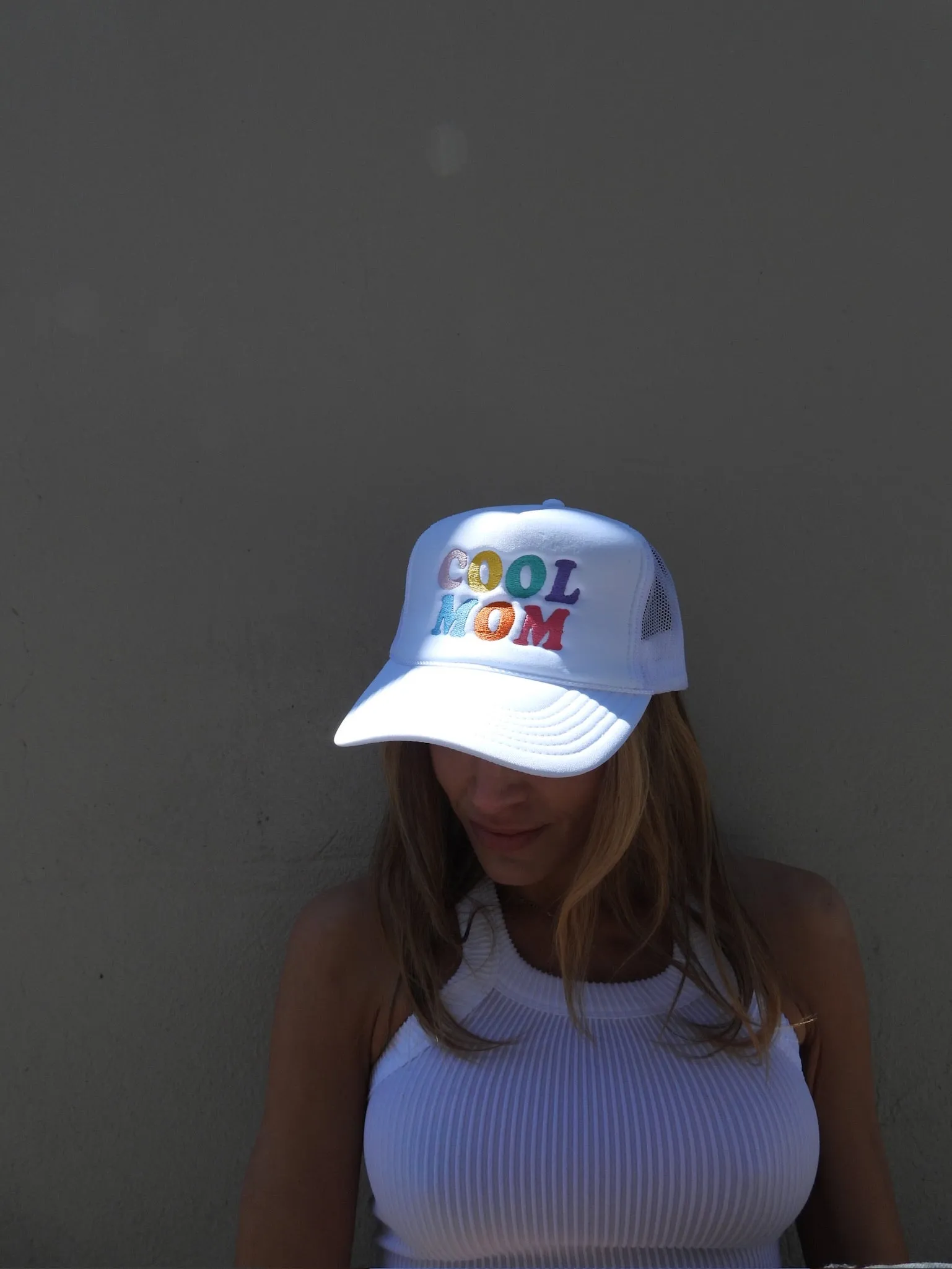 Cool Mom Trucker Hat sold by Brightside Boutique product image thumbnail 2