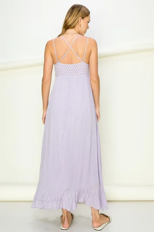In Love Bustier Lace Maxi Dress sold by Brightside Boutique product image thumbnail 3