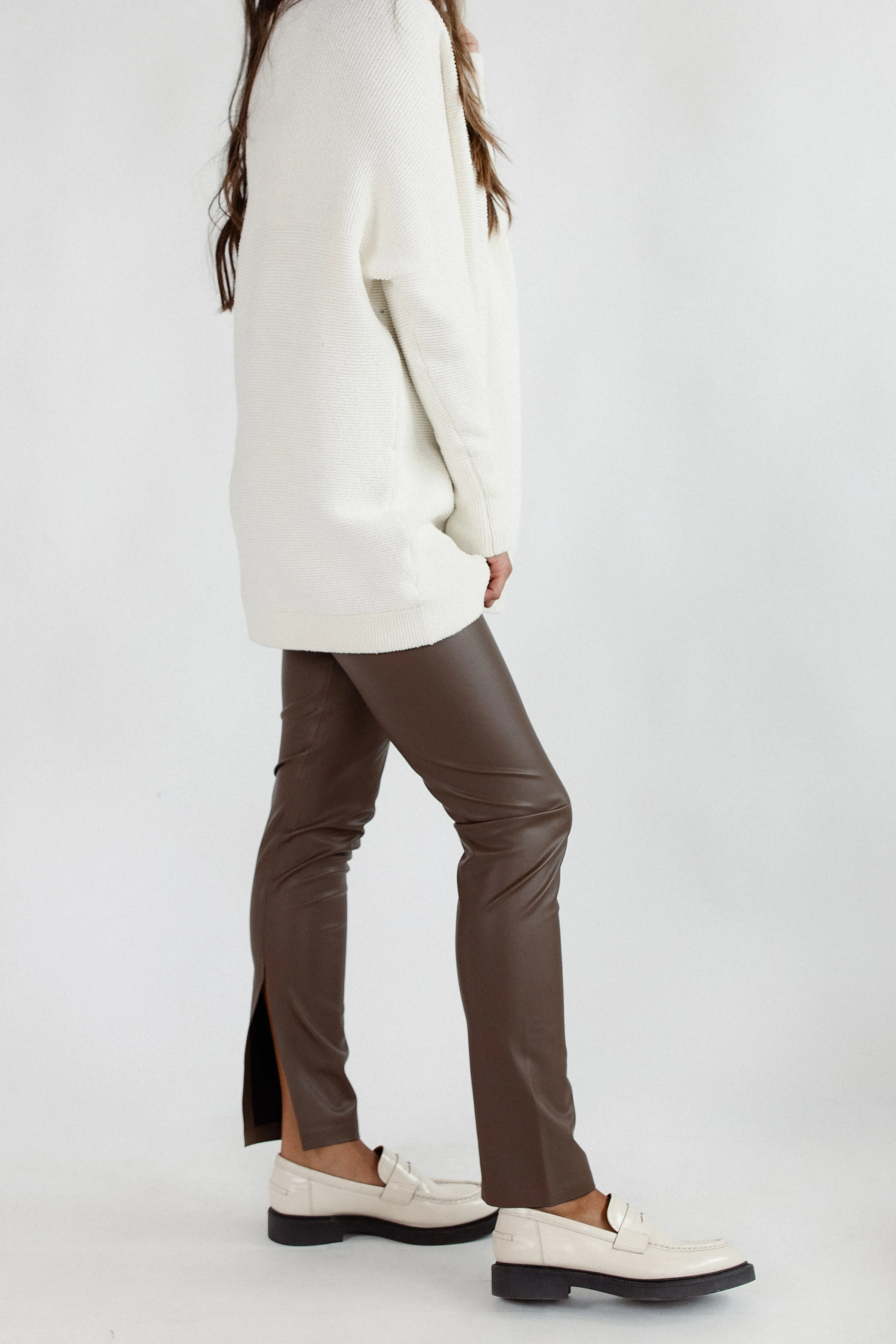 Blank NYC You Matter Faux Leather Pants sold by Brightside Boutique product image thumbnail 5