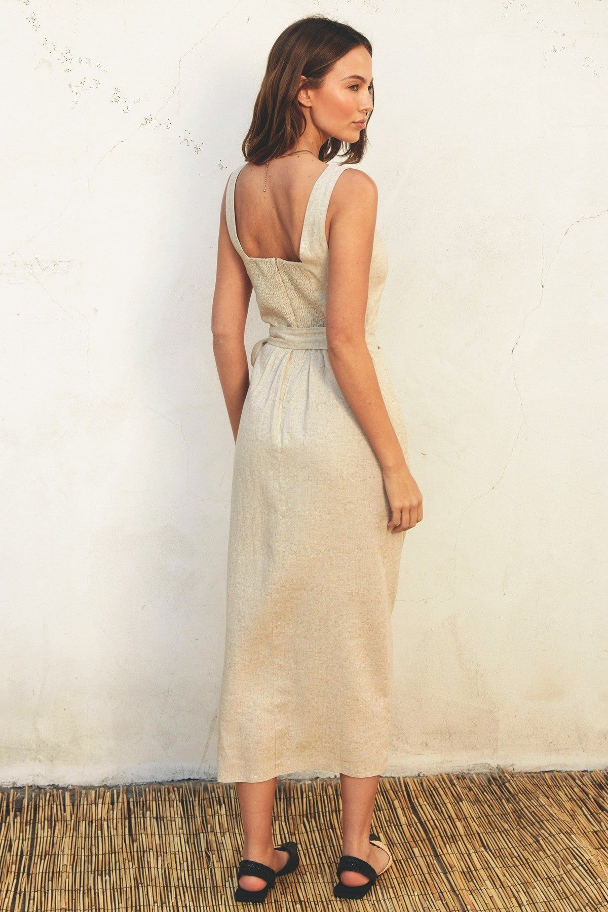 Back In Time Wrap Dress sold by Brightside Boutique product image thumbnail 5