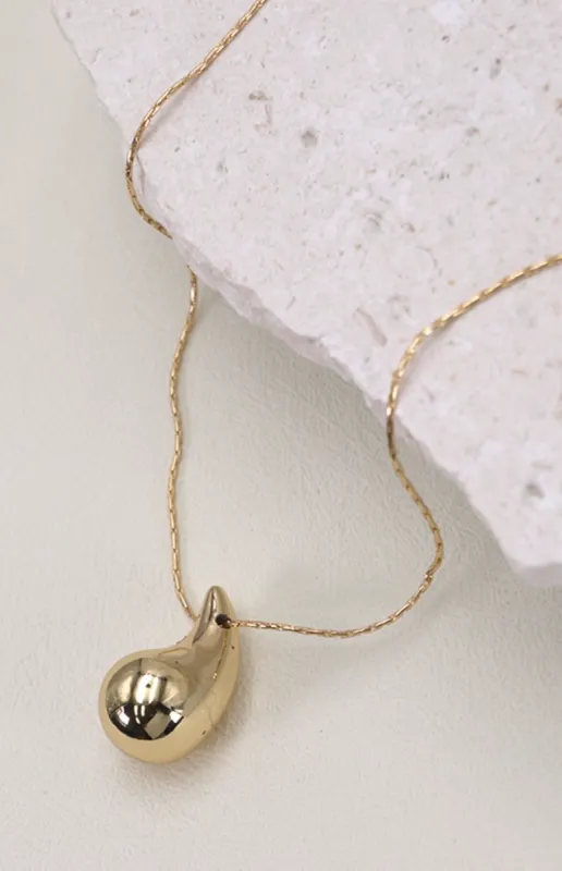 Peyton Teardrop Necklace sold by Brightside Boutique