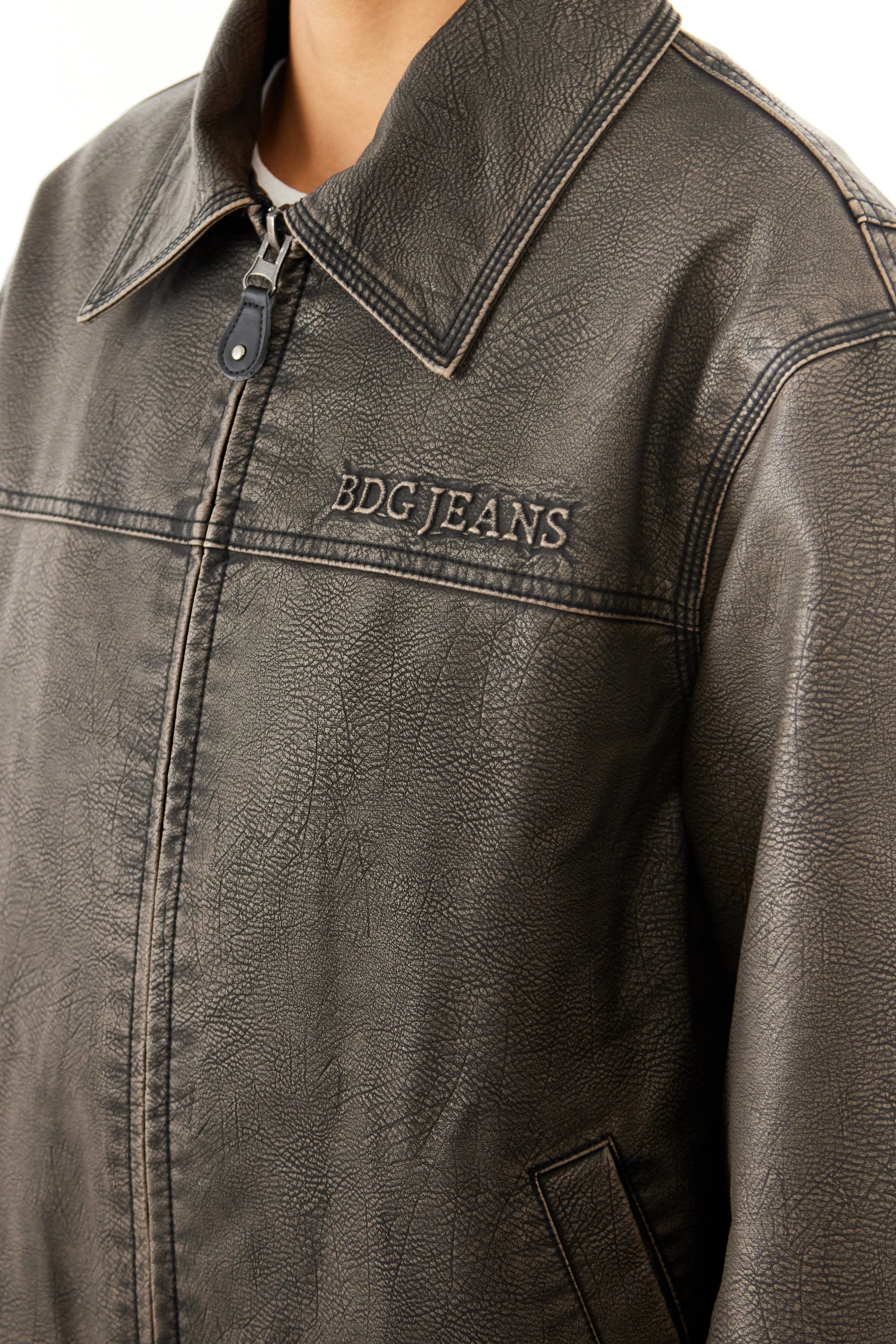 BDG Billie Bomber Jacket sold by Brightside Boutique product image thumbnail 3