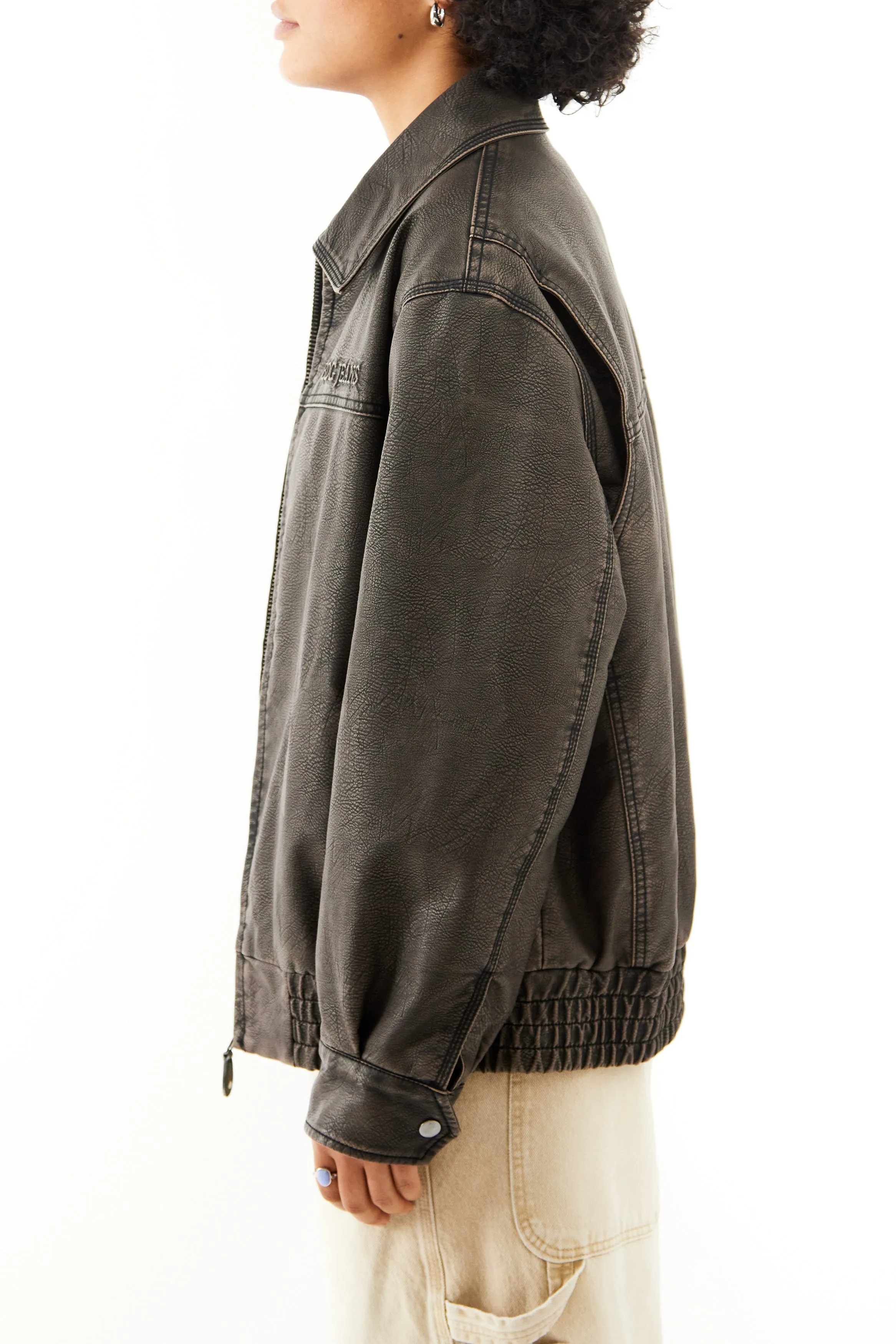BDG Billie Bomber Jacket sold by Brightside Boutique product image thumbnail 2