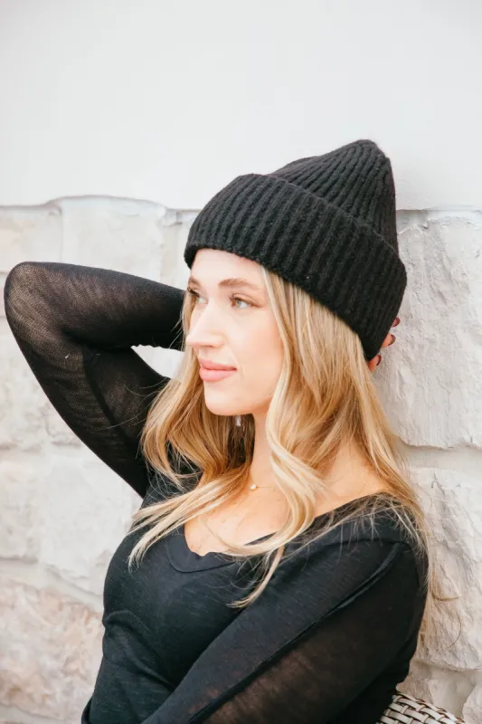 Free People Harbor Marled Ribbed Beanie sold by Brightside Boutique