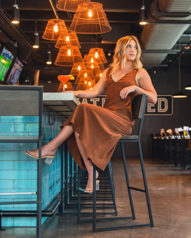 Sophie Rue Beja Slit Dress sold by Brightside Boutique