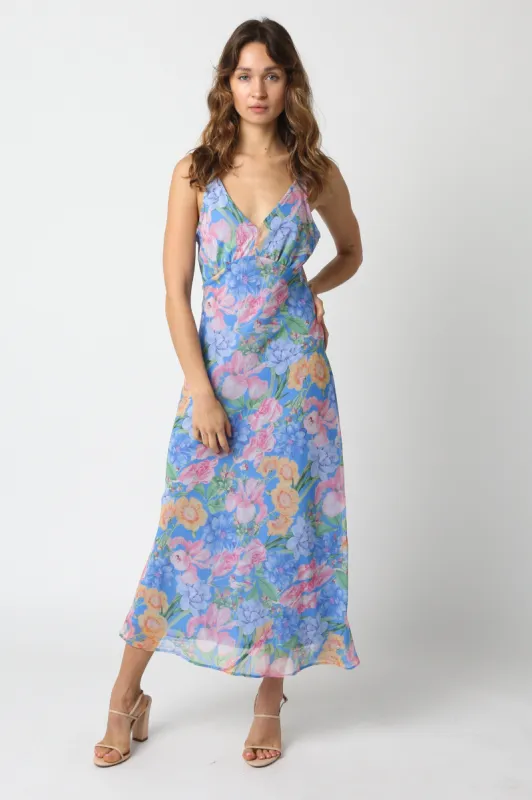 Macie Midi Dress sold by Brightside Boutique