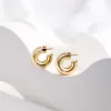 Hailey Nano Hoop 9mm Gold Earrings sold by Wanderlust and Co