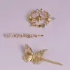Selene Star Gold Hair Clip sold by Wanderlust and Co