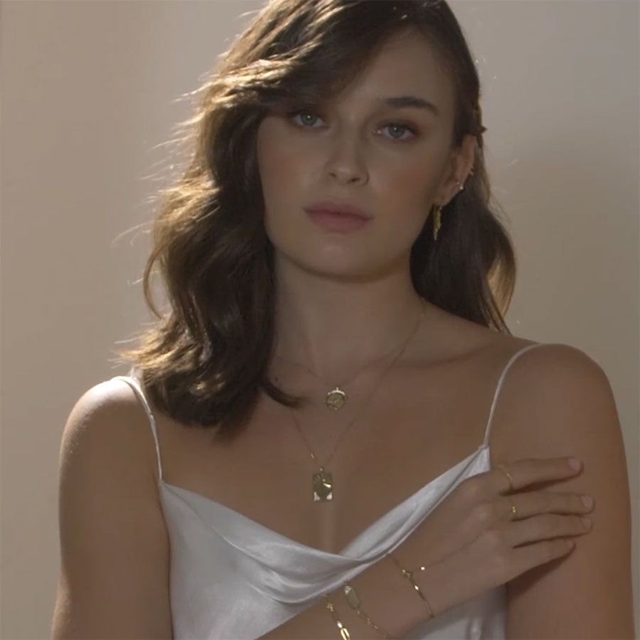 Universe Gold Necklace sold by Wanderlust and Co product image thumbnail 3