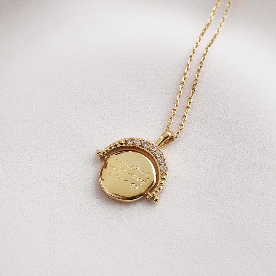 Universe Gold Necklace sold by Wanderlust and Co product image thumbnail 4