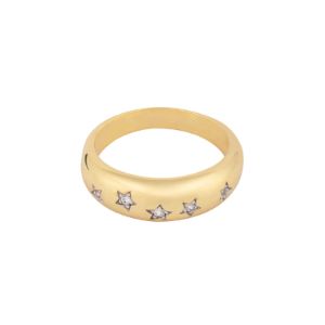 Aster Gold Ring sold by Wanderlust and Co