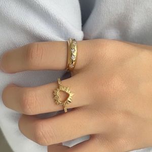 Aster Gold Ring sold by Wanderlust and Co