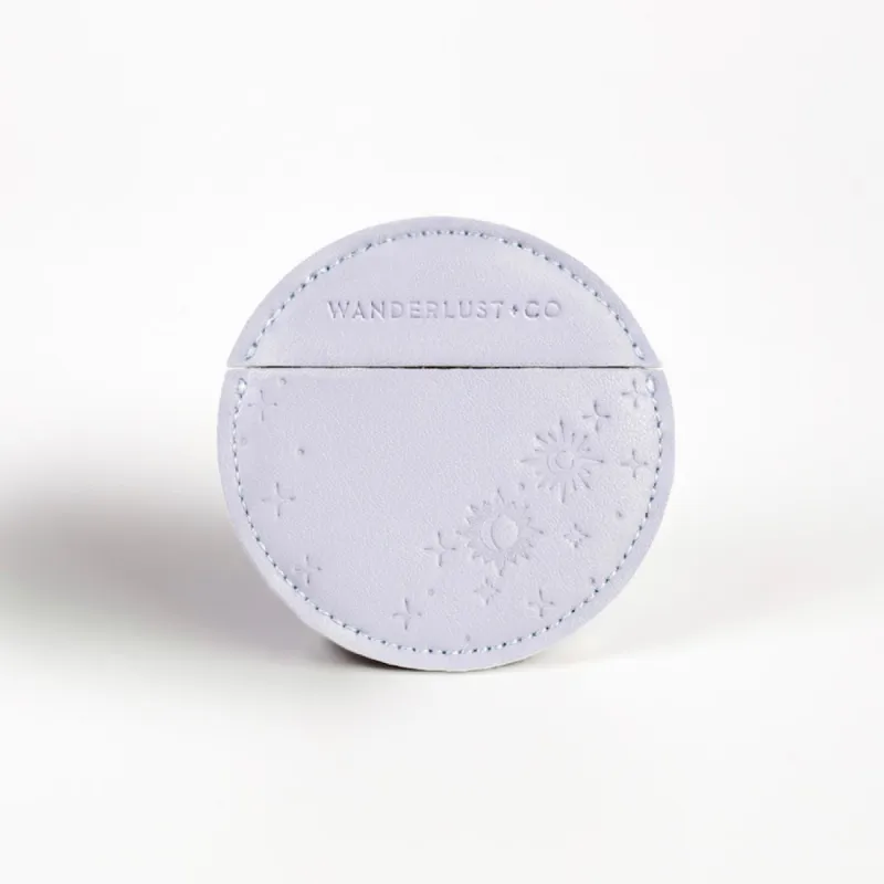 Wanderlust + Co Celestial Ash Blue Mini Mirror sold by Wanderlust and Co