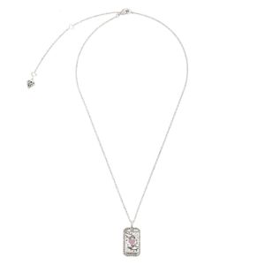 L'Amoureux Silver Tarot Necklace sold by Wanderlust and Co