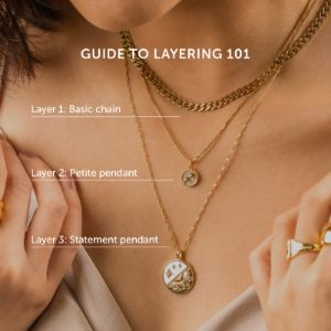 Look At The Stars Gold Mantra Necklace sold by Wanderlust and Co