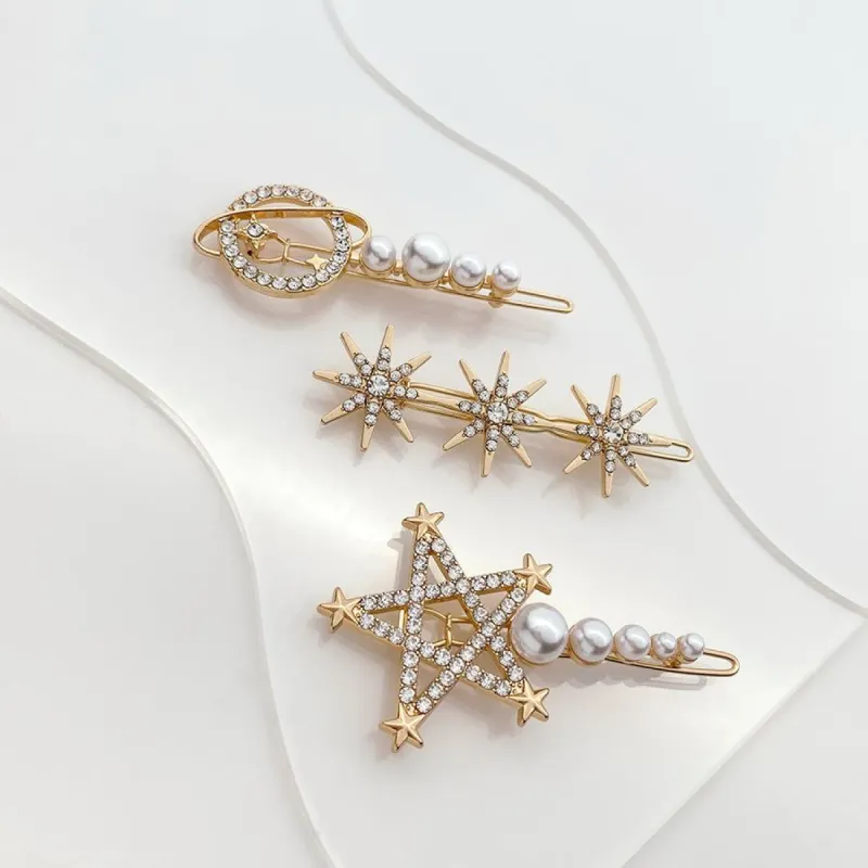 Constellation Hair Clip Set sold by Wanderlust and Co