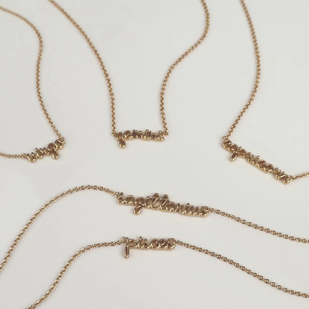 Cancer Gold Necklace sold by Wanderlust and Co product image thumbnail 3