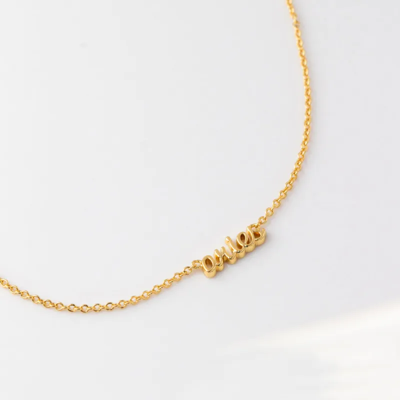 Aries Gold Necklace sold by Wanderlust and Co