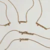 Aries Gold Necklace sold by Wanderlust and Co