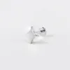 Sparkle Silver Flat Back Earring sold by Wanderlust and Co