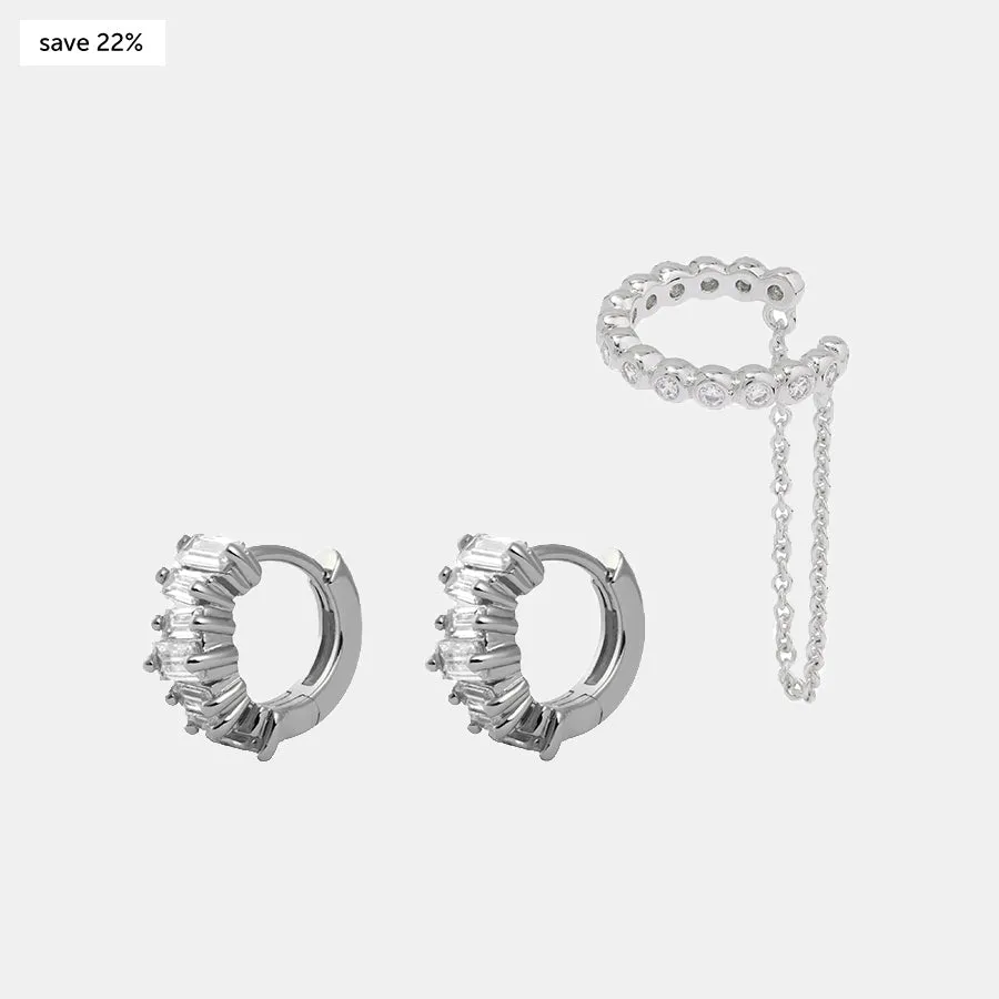 Silver Stack Set sold by Wanderlust and Co