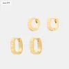 Ribbed Bar Earrings Set sold by Wanderlust and Co