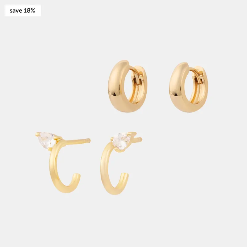 Classic Earrings Set sold by Wanderlust and Co