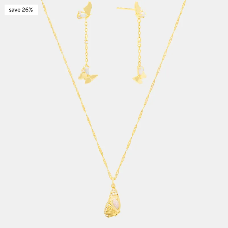 Butterfly Opal Set sold by Wanderlust and Co