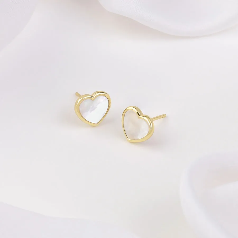 Heart Pearl Set sold by Wanderlust and Co product image thumbnail 3