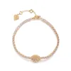 Sundaze Shell 14K Gold Vermeil Bracelet sold by Wanderlust and Co