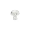 Mushroom Silver Flat Back Earring sold by Wanderlust and Co