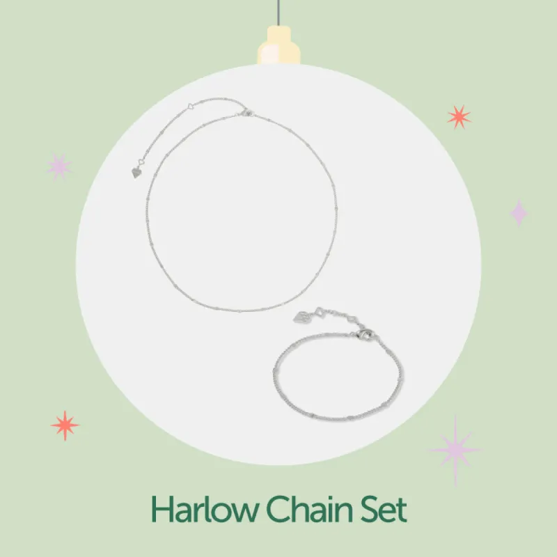 Harlow Chain Set made by Wanderlust and Co